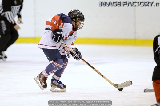2014-12-21 Hockey Milano Rossoblu U12-Aosta 0515 Samuele Ravera